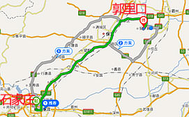 石家庄到白洋淀自驾游攻略之地图