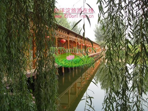 白洋淀景区内农家院诗情画意的住宿条件