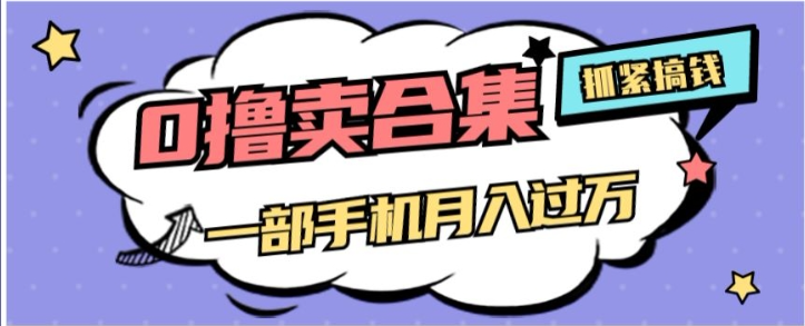 0撸项目月入过万，售卖全套ai工具合集，一单29.9元，一部手机即可【揭秘】-轻松搞定副业 - 高效赚钱方法和建议