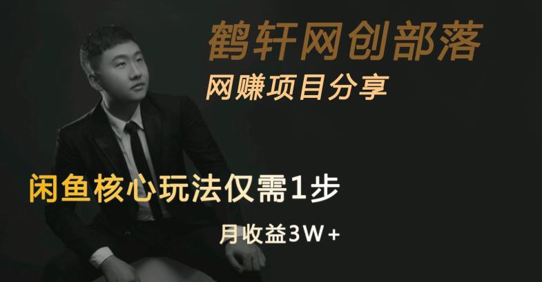 闲鱼核心玩法不卖货也能1年变现20W，玩法简单-轻松搞定副业 - 高效赚钱方法和建议