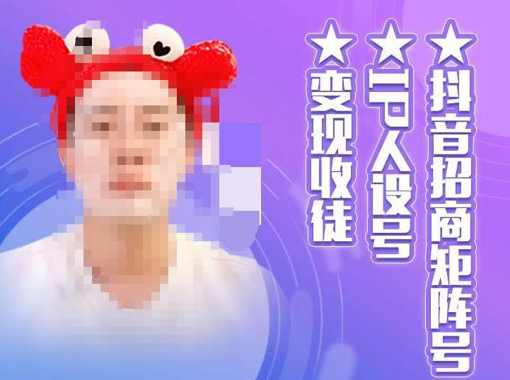 抖音招商矩阵号＋IP人设号+变现收徒，教你如何做抖音，通过抖音如何变现-轻松搞定副业 - 高效赚钱方法和建议