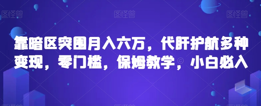 靠暗区突围月入六万，代肝护航多种变现，零门槛，保姆教学，小白必入【揭秘】-轻松搞定副业 - 高效赚钱方法和建议