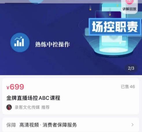大果文化·金牌直播场控ABC课，复制直接间，场控如何带出百万级主播-轻松搞定副业 - 高效赚钱方法和建议