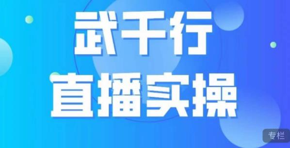 武千行直播实操课，账号定位、带货账号搭建、选品等-轻松搞定副业 - 高效赚钱方法和建议