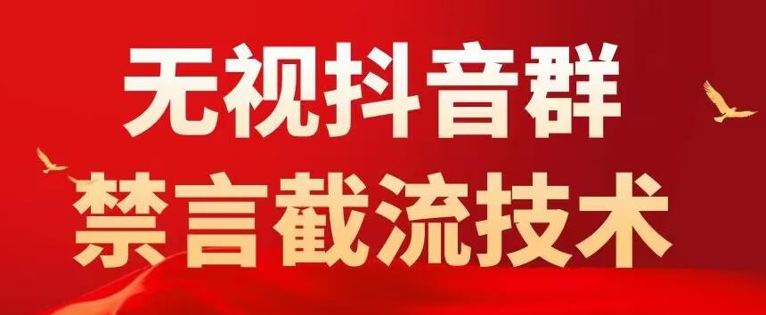 外面卖1500抖音粉丝群无视禁言截流技术，抖音黑科技，直接引流，0封号-轻松搞定副业 - 高效赚钱方法和建议