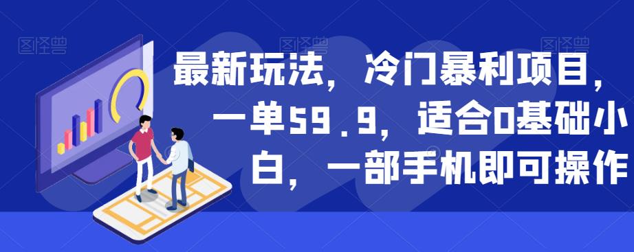 最新玩法，冷门暴利项目，一单59.9，适合0基础小白，一部手机即可操作【揭秘】-轻松搞定副业 - 高效赚钱方法和建议