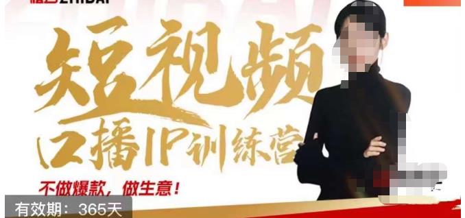 大实话IP圈周百见短视频口播IP训练营，讲透短视频创业核心方法-轻松搞定副业 - 高效赚钱方法和建议