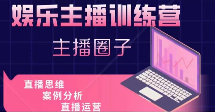 娱乐主播训练营，主播思维培训，直播思维+案例分析+直播运营-轻松搞定副业 - 高效赚钱方法和建议