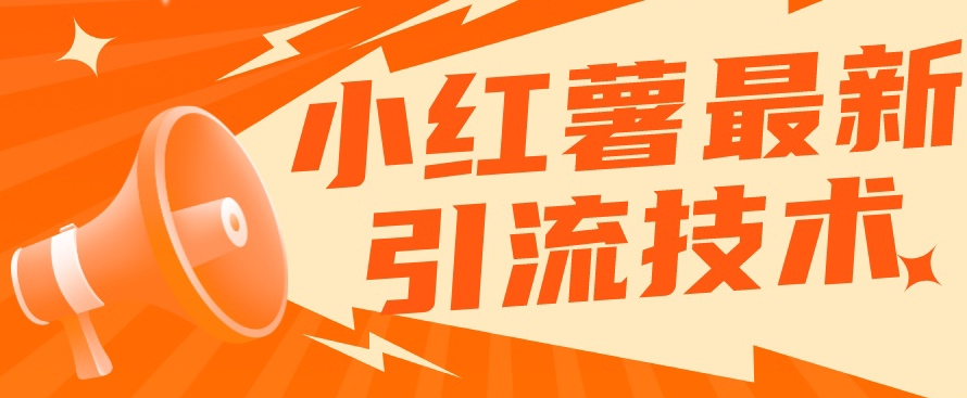 小红书最新引流技术，真正实现解放双手暴力引流-轻松搞定副业 - 高效赚钱方法和建议