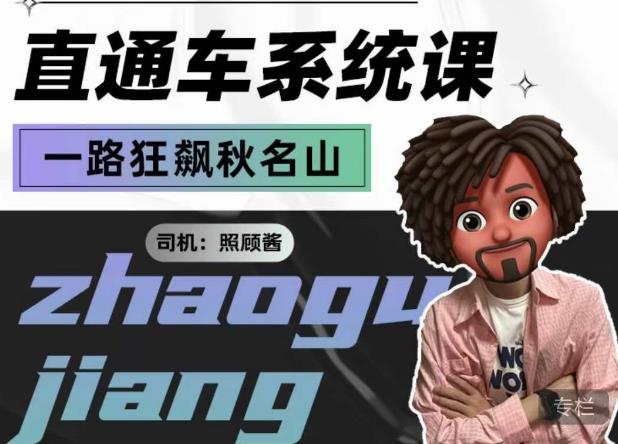 照顾酱·直通车系统课，从0到1搭建你的付费推广思维，讲基础，讲思路，讲方法，也讲实操-轻松搞定副业 - 高效赚钱方法和建议