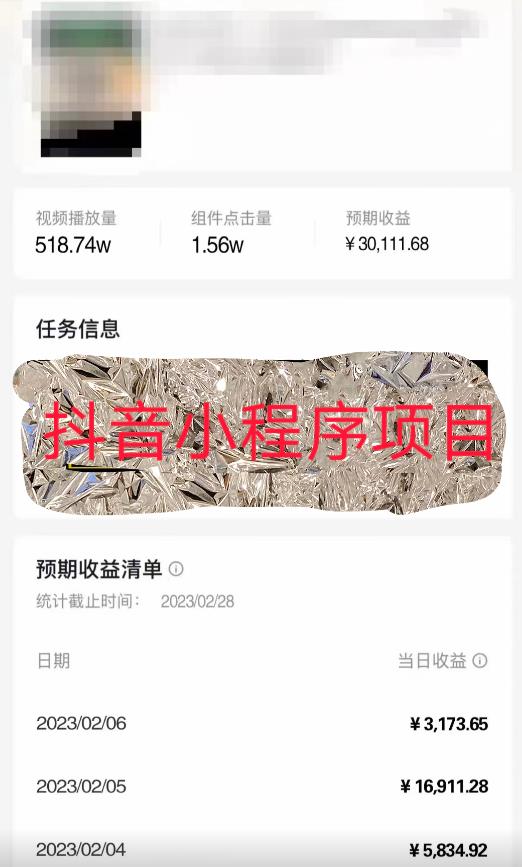 D1G馆长2023年收费990的抖音小程序变现新玩法，单号轻松日入200+-轻松搞定副业 - 高效赚钱方法和建议