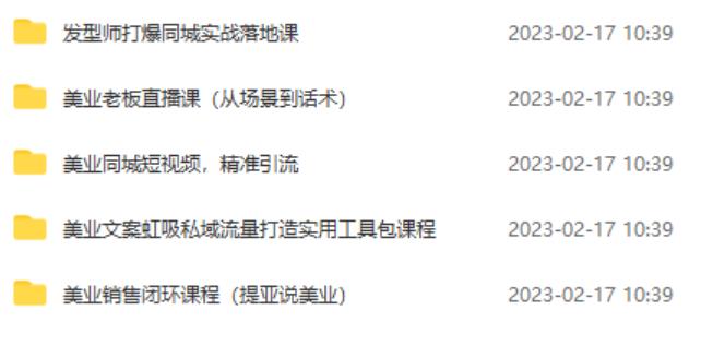 5套·美业短视频运营课从场景到话术·精准引流·吸金文案工具·销售闭环等-轻松搞定副业 - 高效赚钱方法和建议