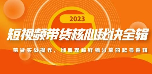 短视频带货核心秘诀全辑：带货实战操作，彻底理解好物分享的起号逻辑-轻松搞定副业 - 高效赚钱方法和建议