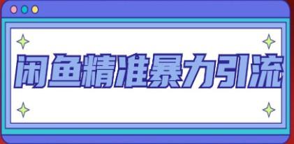 闲鱼精准暴力引流全系列课程，每天被动精准引流200+客源技术（8节视频课）-轻松搞定副业 - 高效赚钱方法和建议