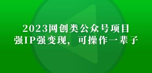 2023网创类公众号月入过万项目，强IP强变现，可操作一辈子-轻松搞定副业 - 高效赚钱方法和建议