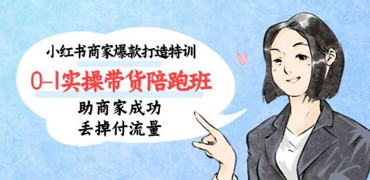小红书商家爆款打造特训（14期）0-1实操带货陪跑班，助商家成功丢掉付流量-轻松搞定副业 - 高效赚钱方法和建议