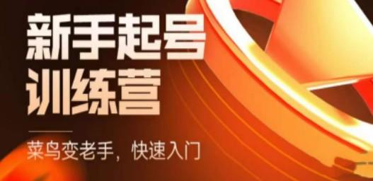 抖音电商-新手起号特训营，菜鸟变老手 快速入门 新手商家超全入门课程大全-轻松搞定副业 - 高效赚钱方法和建议