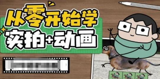 从零开始学实拍加动画，实拍加动画创意教程（49节视频课）-轻松搞定副业 - 高效赚钱方法和建议