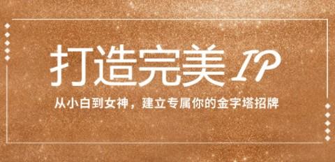 打造完美IP：从小白到女神，建立专属你的金字塔招牌（15节课）-轻松搞定副业 - 高效赚钱方法和建议