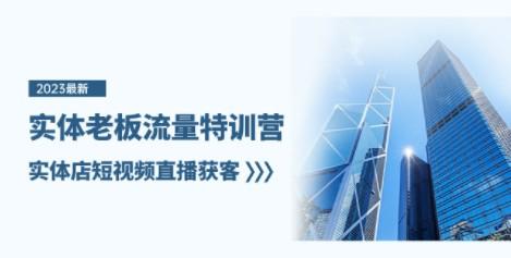 实体老板-流量特训营，实体店短视频直播获客（6节课）-轻松搞定副业 - 高效赚钱方法和建议