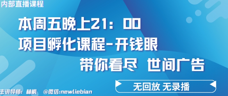4.26日内部回放课程《项目孵化-开钱眼》赚钱的底层逻辑【揭秘】-轻松搞定副业 - 高效赚钱方法和建议