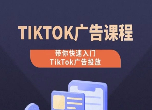 TikTok广告投放课程，从0-1实操课，带你快速入门TikTok广告投放-轻松搞定副业 - 高效赚钱方法和建议