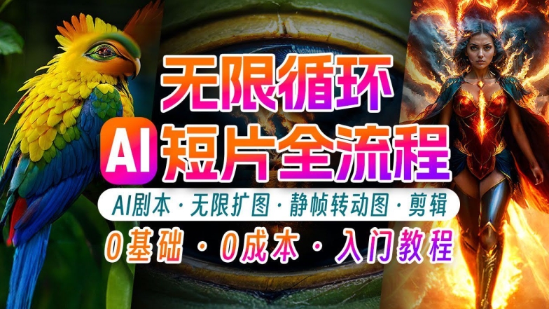 AI剪辑无限循环画面：新手轻松月入上万的秘技【揭秘】-轻松搞定副业 - 高效赚钱方法和建议
