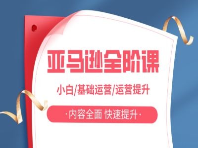 亚马越全阶课，小白/基础运营/运营提升，内容全面，快速提升-轻松搞定副业 - 高效赚钱方法和建议