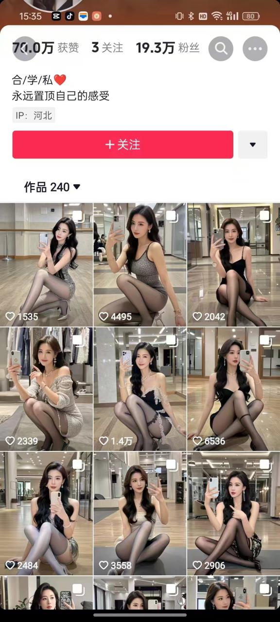 外面卖399的AI美女图文玩法，涨粉贼快，几天就万粉了-轻松搞定副业 - 高效赚钱方法和建议