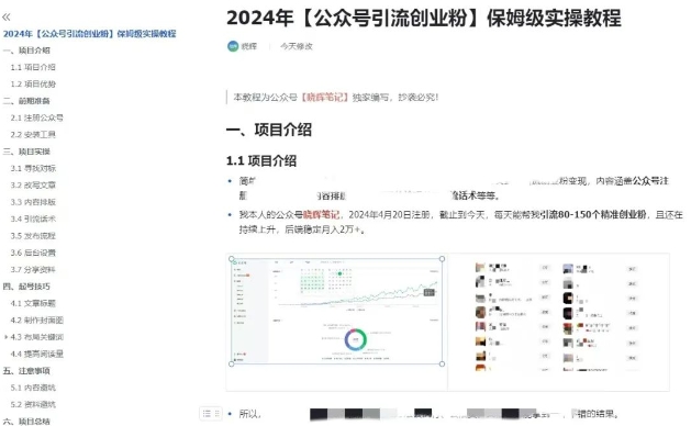 公众号引流创业粉，学会这个方法，你也能月入30000+ (陪跑项目)-轻松搞定副业 - 高效赚钱方法和建议