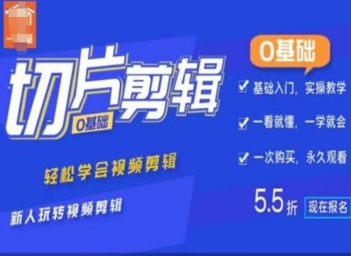 0基础IP切片剪辑，轻松学会视频剪辑，新人玩转视频剪辑-轻松搞定副业 - 高效赚钱方法和建议
