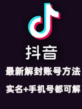2024年11月抖音最新解封账号方法+解实名 自己真实实操已解2个号-轻松搞定副业 - 高效赚钱方法和建议