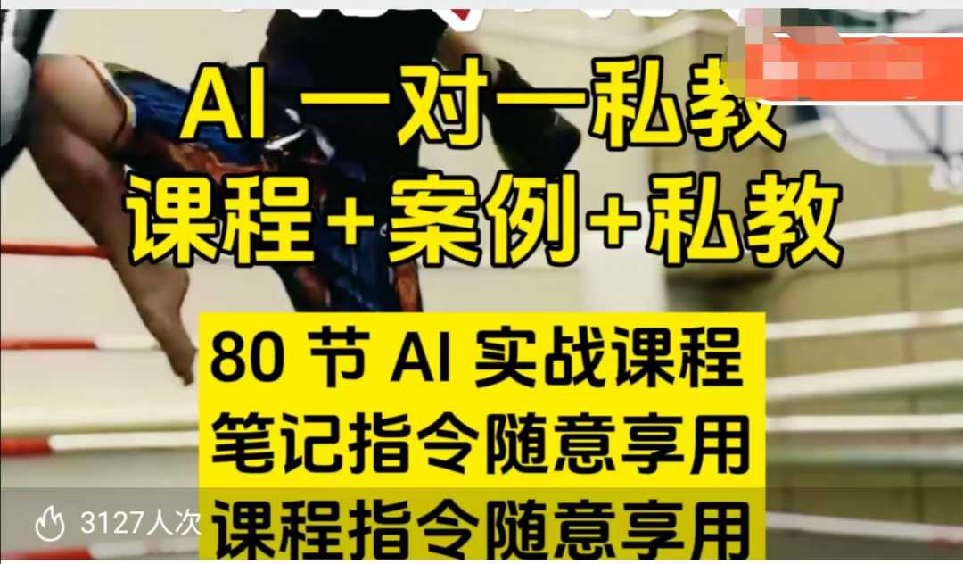 AI指令实战课，课程+案例，80节AI实战课程，笔记指令随意享用，课程指令随意享用-轻松搞定副业 - 高效赚钱方法和建议