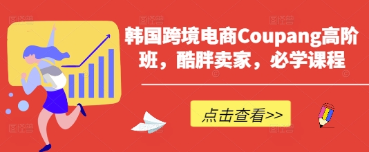 韩国跨境电商Coupang高阶班，酷胖卖家，必学课程-轻松搞定副业 - 高效赚钱方法和建议